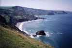 Cornish coast looking south