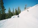 Snowmobiling around Hope Valley